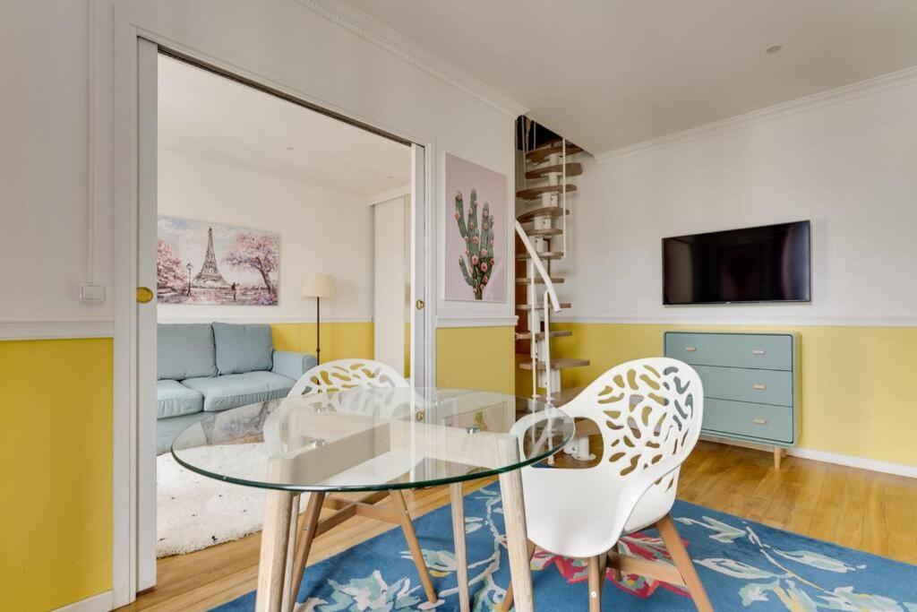 Duplex Moderne Cosy - Proche Porte D'Italie - Parking 勒·克里姆林·比塞特 外观 照片