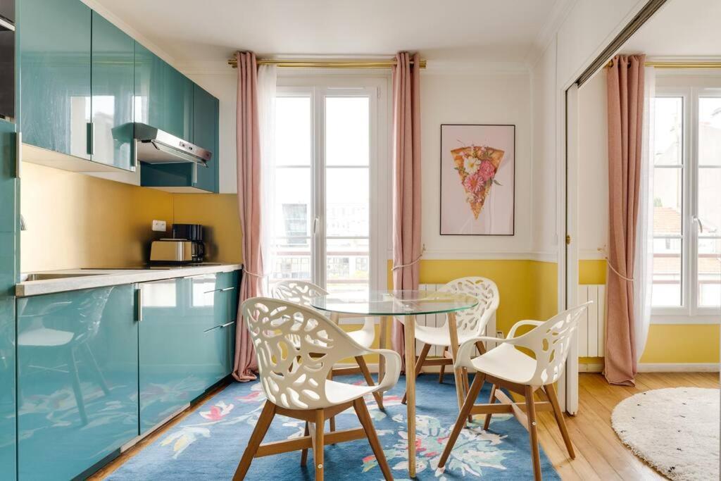 Duplex Moderne Cosy - Proche Porte D'Italie - Parking 勒·克里姆林·比塞特 外观 照片